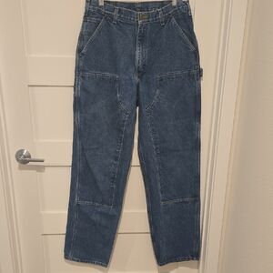 Carhartt Mens Loose Original Fit Carpenter Jeans - Denim Blue